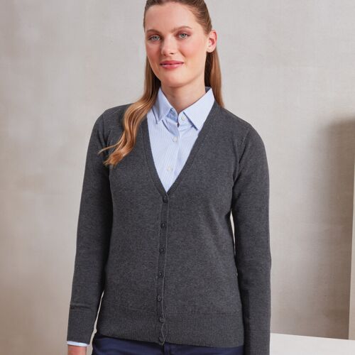 Women's button-through knitted cardigan Thumbnail