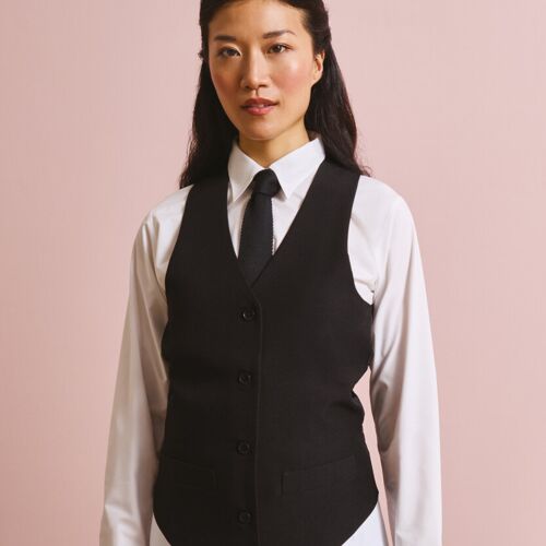 Women's lined polyester waistcoat Thumbnail
