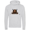 Cross neck hoodie Thumbnail