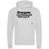 Cross neck hoodie Thumbnail