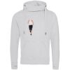 Cross neck hoodie Thumbnail